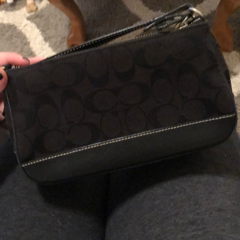 Black coach bag